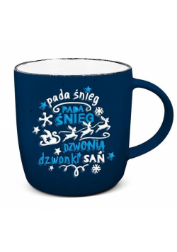 Kubek Pada śnieg