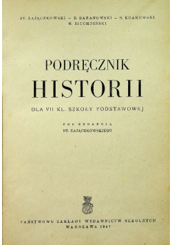Podręcznik historii 1947 r
