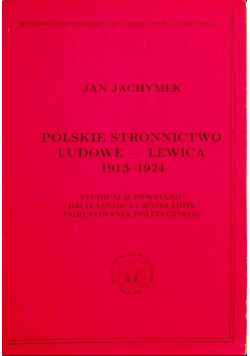 Polskie Stronnictwo Ludowe Lewica 1913 - 1924
