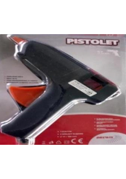 Pistolet do kleju termotopliwego moc 10W