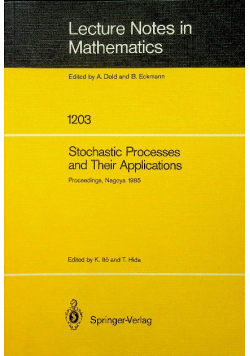 Stochastic Processes and Their Applications
