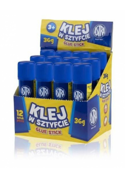 Klej w sztyfcie 36g (12szt) ASTRA