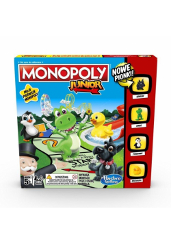 Monopoly Junior z nowymi pionkami
