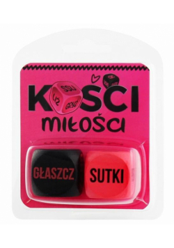 Kości Miłości (różowo-czarne)