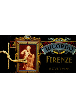 Ricordo firenze scvltvre 40 Tavole