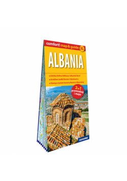 Albania laminowana mapa samochodowo-turystyczna 1:280 000