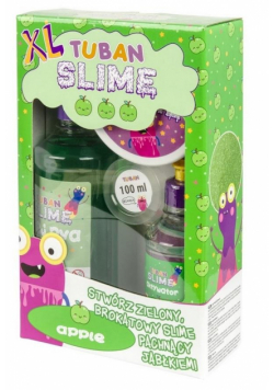 Zestaw Super Slime XL - Jabłko TUBAN