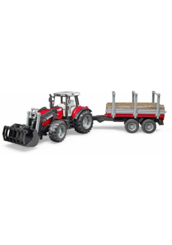 Traktor Massey Ferguson 7480 z ładowaczem czołowym