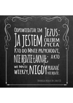 Podstawka korkowa - Odpowiedział im Jezus