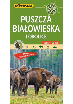 Mapa - Puszcza Białowieska 1: 50 000