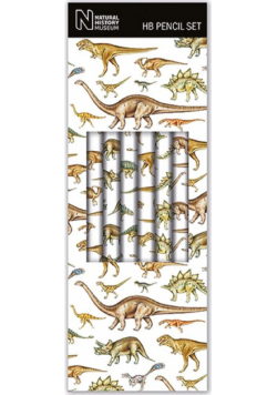Ołówek ozdobny Dinosaurs (6szt)
