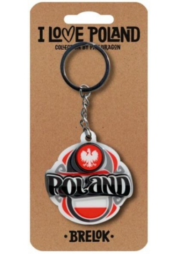 Brelok I love Poland Polska ILP-BRE-A-PL-01