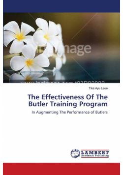 The Effectiveness Of The Butler Training Program