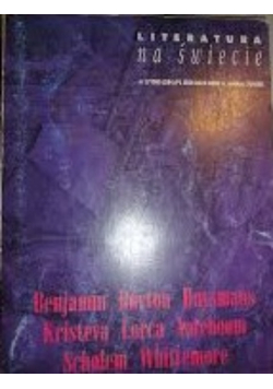 Literatura na Świecie nr 3 1995