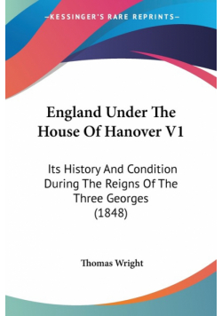 England Under The House Of Hanover V1