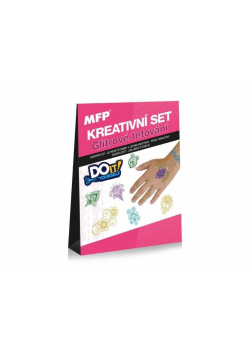 Zestaw kreatywny tatuaż brokatowy
