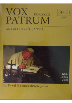 Vox Patrum rok 27 nr 50-51/2007