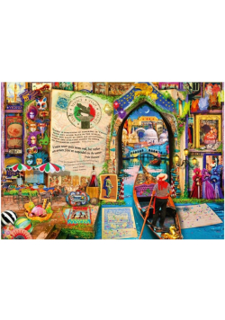 Puzzle 1000 Życie to otwarta księga - Wenecja