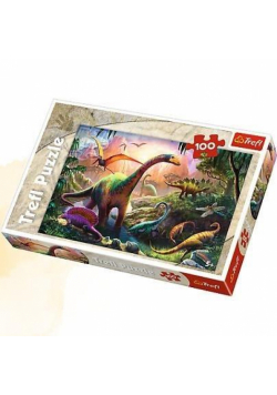 Puzzle 100 Świat dinozaurów TREFL