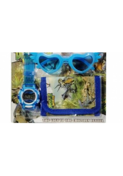 Portmonetka + zegarek + okulary