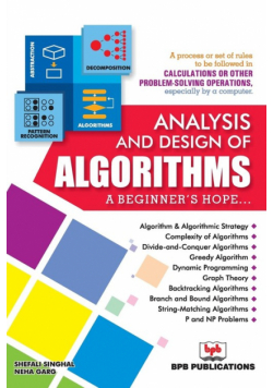 Analysis And Design Of Algorithms