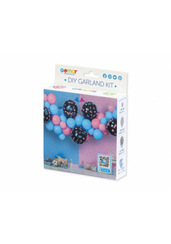 Girlanda balonowa DIY He or She 65szt