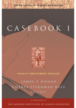 Casebook I Faculty Employment