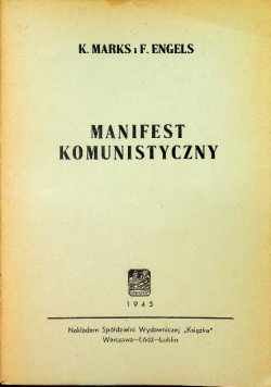 Manifest komunistyczny 1945 r.