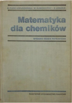 Matematyka dla chemików