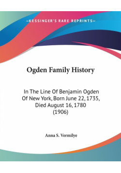 Ogden Family History