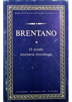 O źródle poznania moralnego