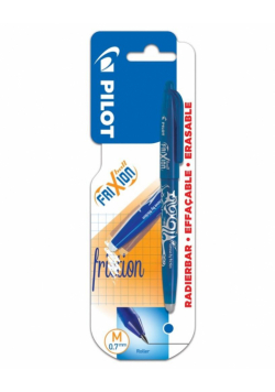 Pióro kulk. FriXion niebieski 0.7 PILOT