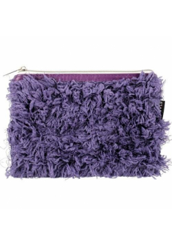 Piórnik saszetka pluszowa Violet Hair
