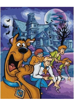 Malowanie po numerach - Scooby Doo 40x50cm