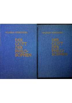 Der Gott der Philosophen Tom I i II