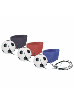 Piłeczka futbolowa na gumce