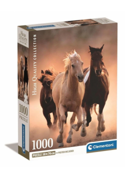 Puzzle 1000 Compact Running Horses