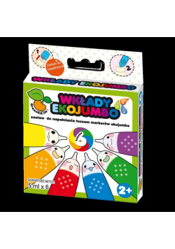 Wkłady ekojumbo 6 kolorów