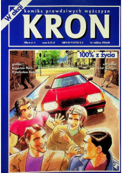 Komiks prawdziwych mężczyzn Kron Nr 1
