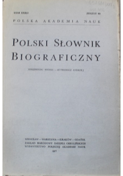 Polski słownik biograficzny Tom XXII / 2 Zeszyt 93