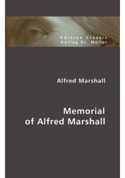 Memorial of Alfred Marshall
