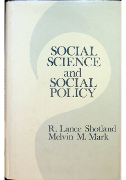 Social Science and Social Policy