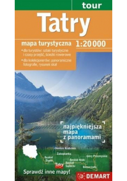Mapa - Tatry 1:20 000