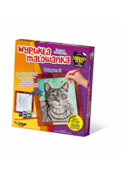 Wypukła malowanka Kot - Dragon Li