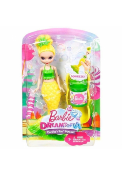 Barbie Dreamtopia. Bąbelkowa mała syrenka żółta