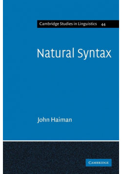Natural Syntax