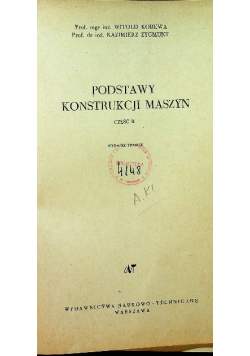 Podstawy konstrukcji maszyn II