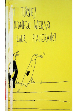 II turniej jednego wiersza o Laur Plateranki