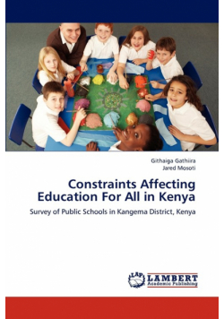 Constraints Affecting Education For All in Kenya