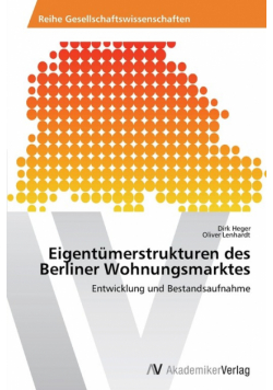 Eigentümerstrukturen des Berliner Wohnungsmarktes